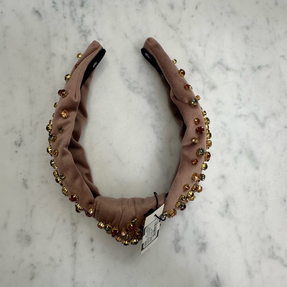 Lele Sadoughi women’s day headband in nude - Picture 3 of 4